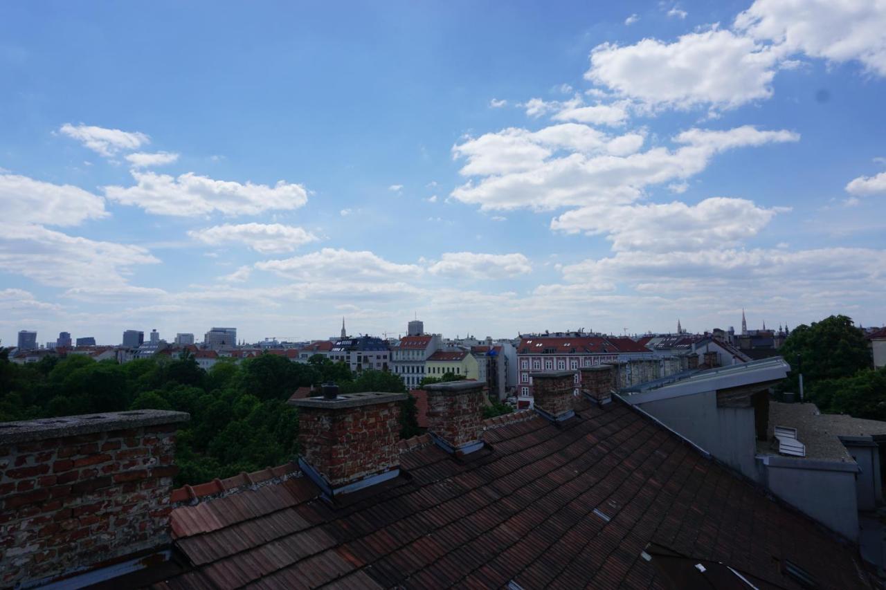 Augartenblick Penthauscombo 15/16 - Blick Zum Riesenrad Lejlighed Wien Eksteriør billede
