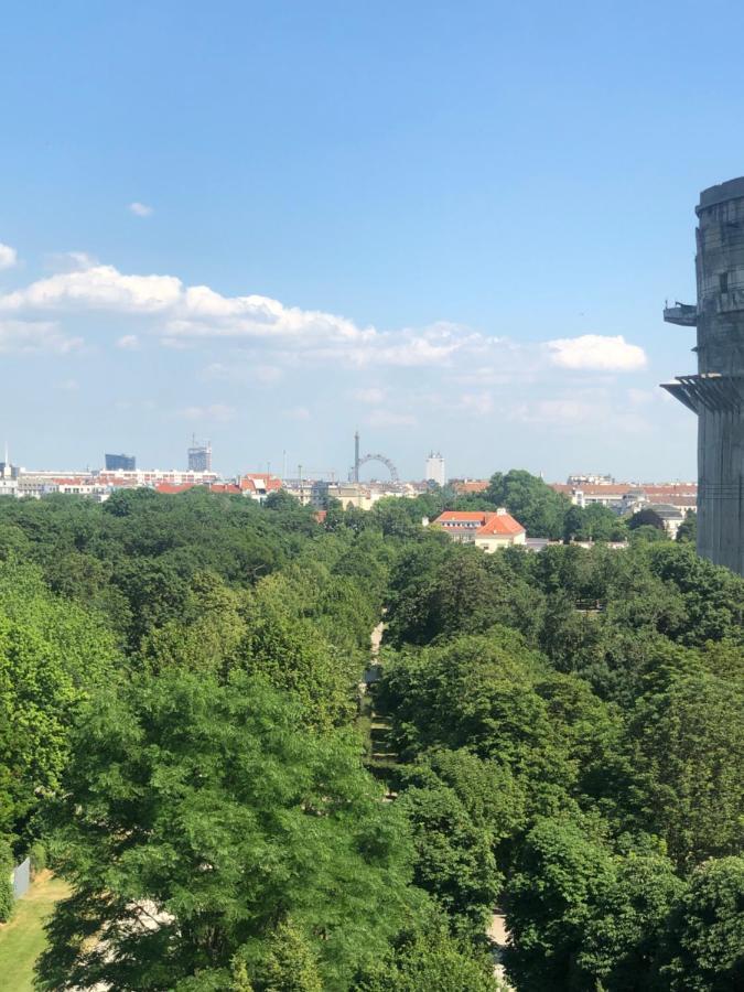 Augartenblick Penthauscombo 15/16 - Blick Zum Riesenrad Lejlighed Wien Eksteriør billede