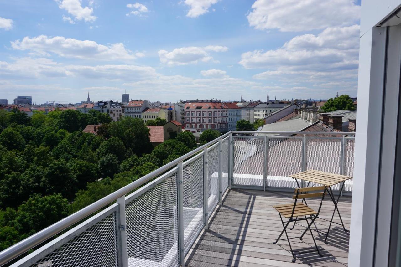 Augartenblick Penthauscombo 15/16 - Blick Zum Riesenrad Lejlighed Wien Eksteriør billede