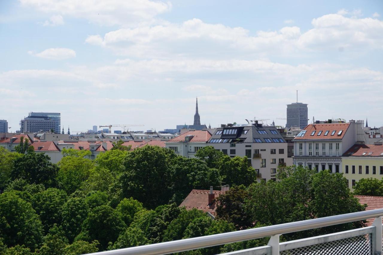 Augartenblick Penthauscombo 15/16 - Blick Zum Riesenrad Lejlighed Wien Eksteriør billede
