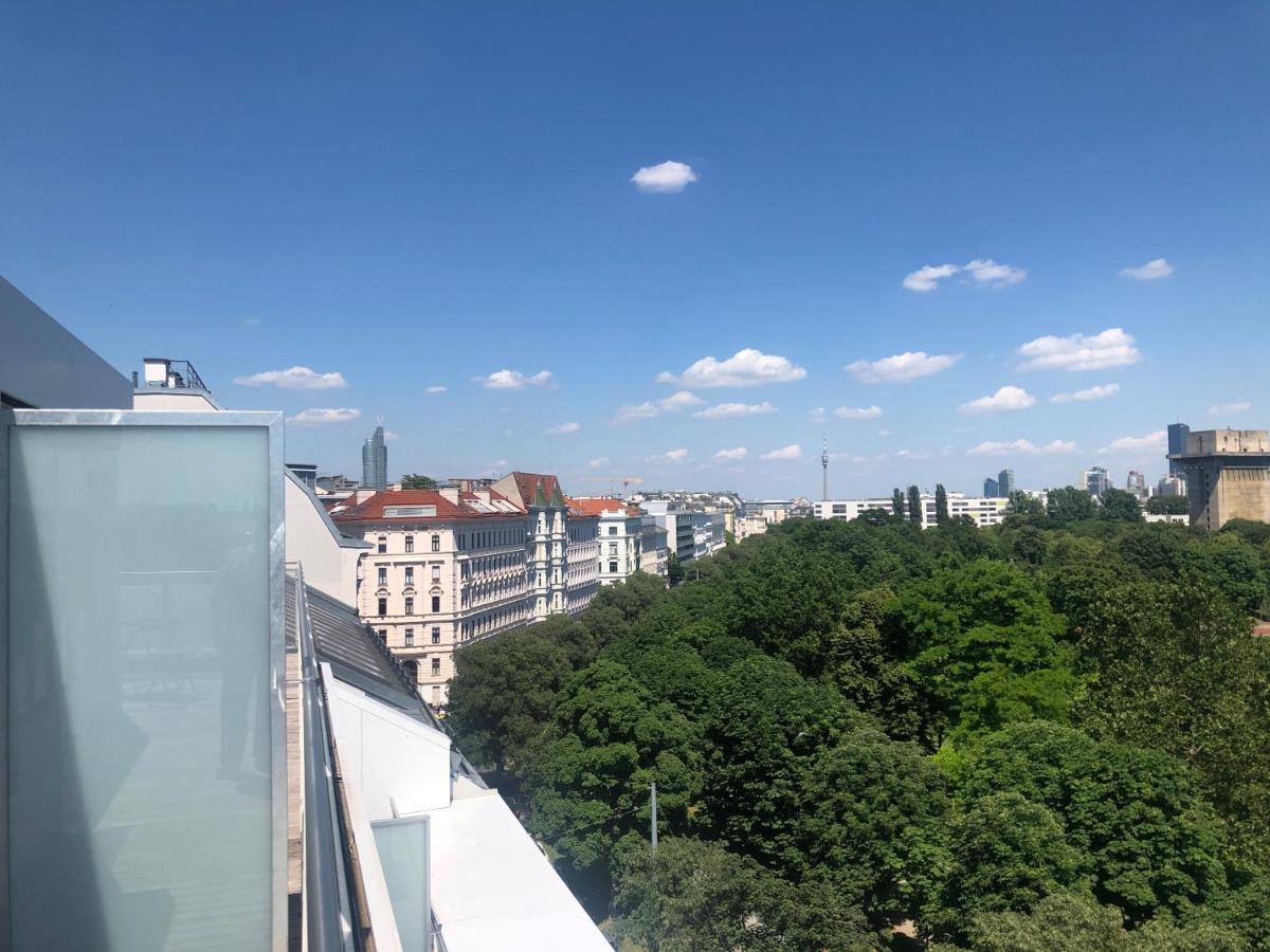 Augartenblick Penthauscombo 15/16 - Blick Zum Riesenrad Lejlighed Wien Eksteriør billede