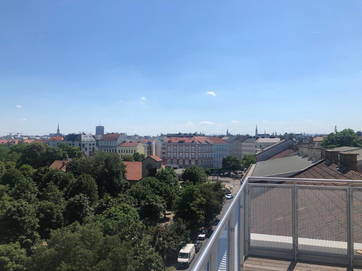 Augartenblick Penthauscombo 15/16 - Blick Zum Riesenrad Lejlighed Wien Eksteriør billede