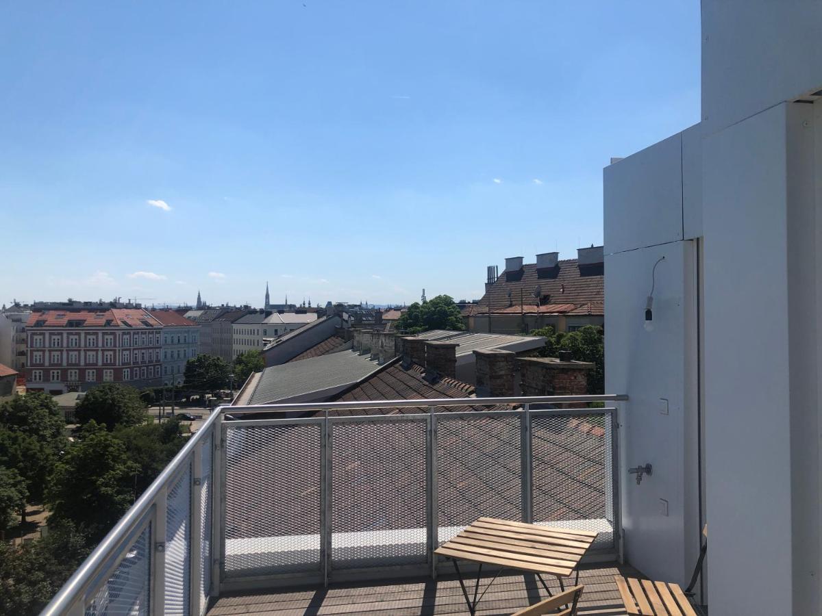 Augartenblick Penthauscombo 15/16 - Blick Zum Riesenrad Lejlighed Wien Eksteriør billede